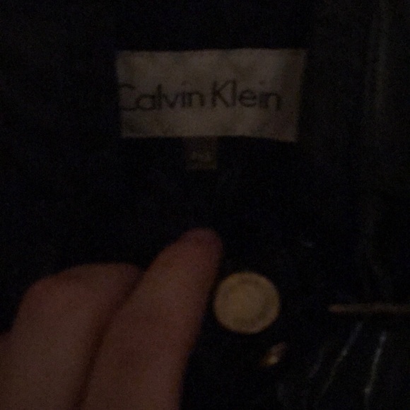 Calvin Klein windbreaker type jacket adorable on - Picture 2 of 2